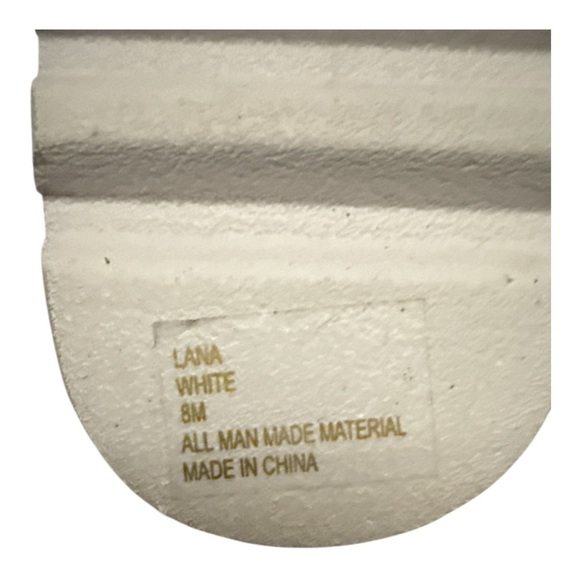 C&C California White Cork Sandals Minimalist Slip-On Comfort Size 8 NWT - Picture 4 of 5